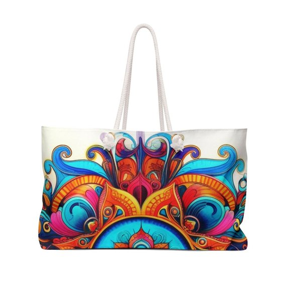 Large Tote Bag, Canvas Tote Bag, Ironic Boat Tote, Bridesmaid Tote - Picture 1 of 5